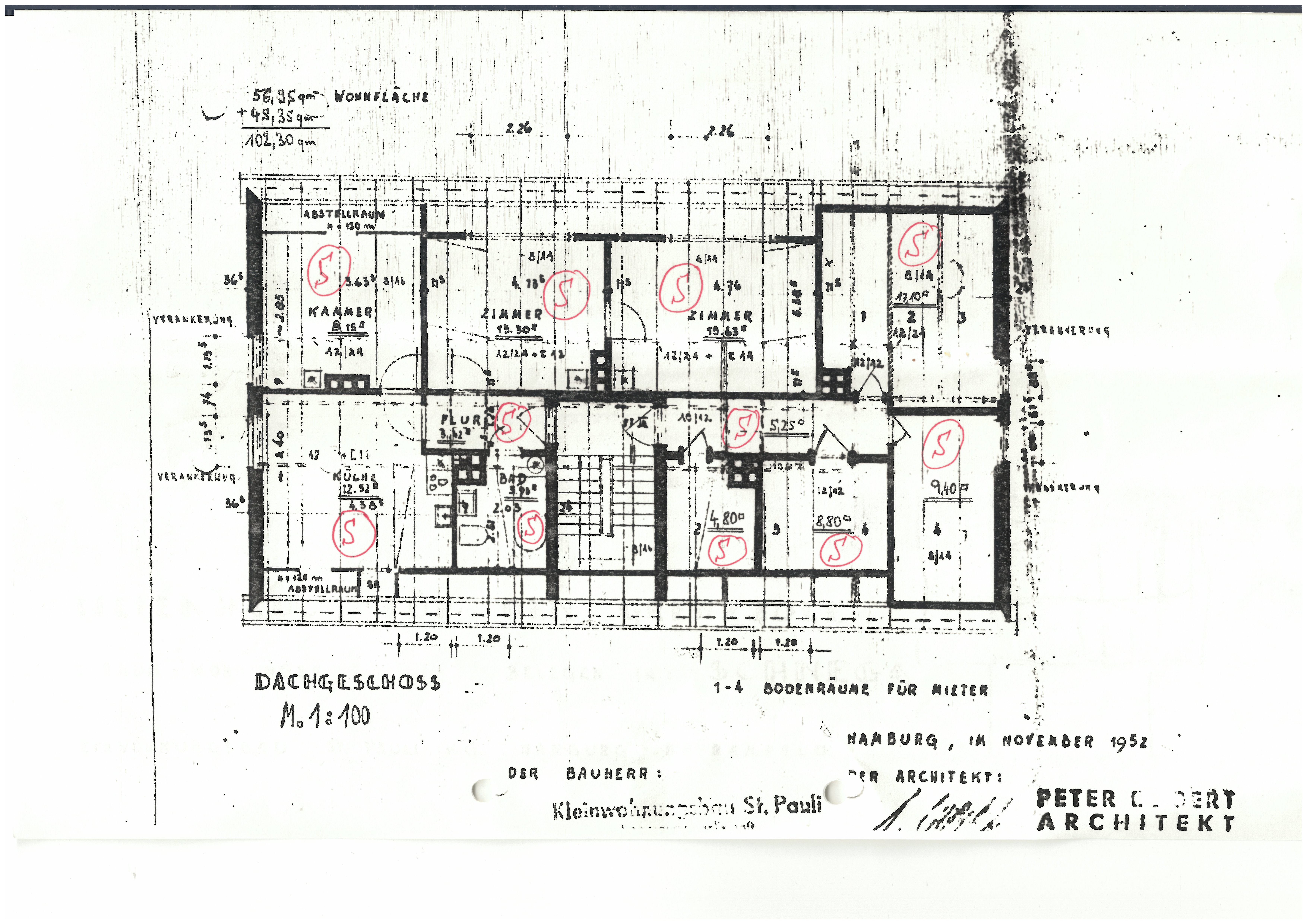 Grundriss Dachgeschoss