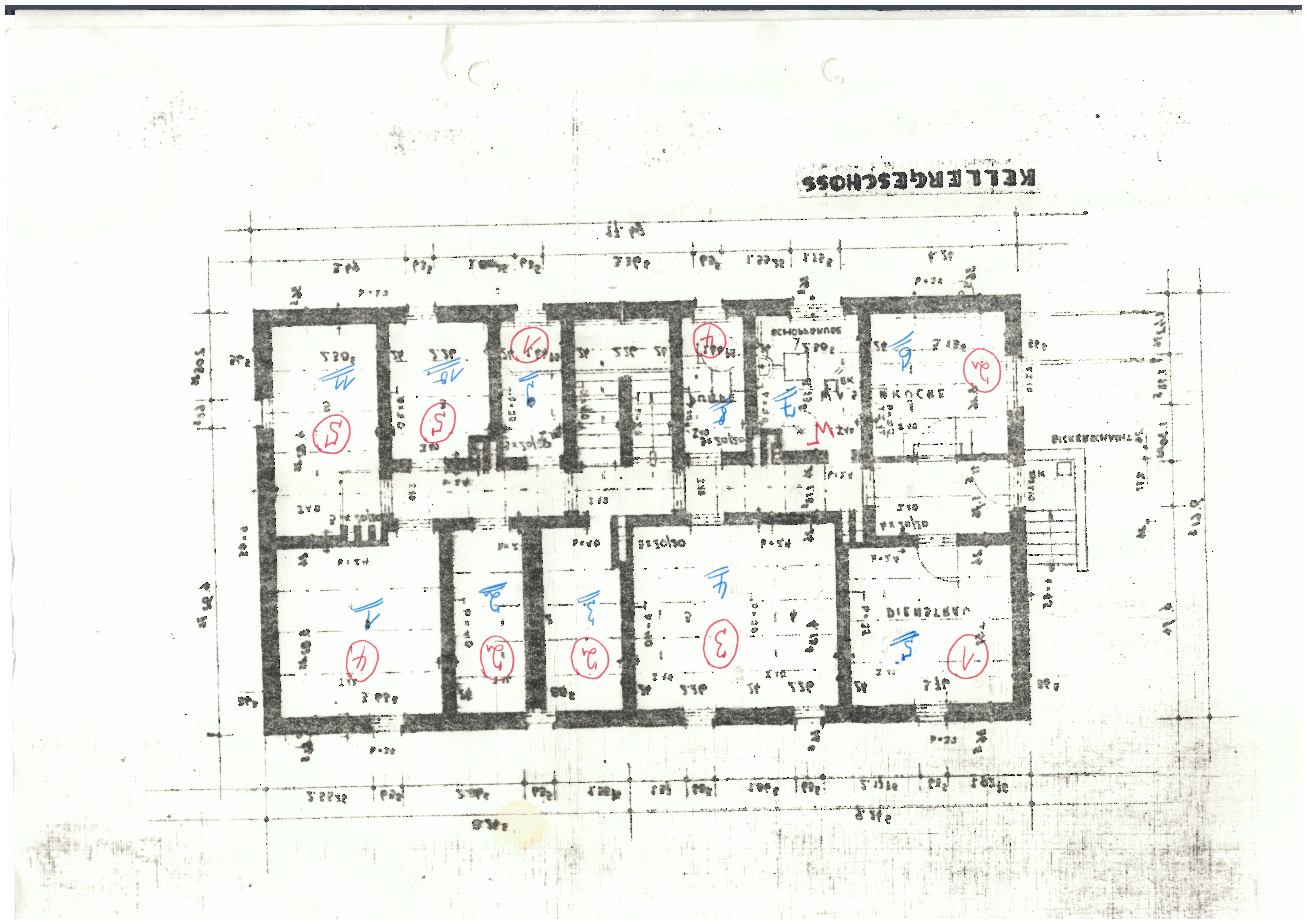 Grundriss Kellergeschoss